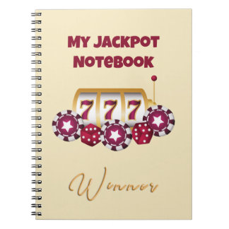 My Jackpot Spiral Notebook Notizblock