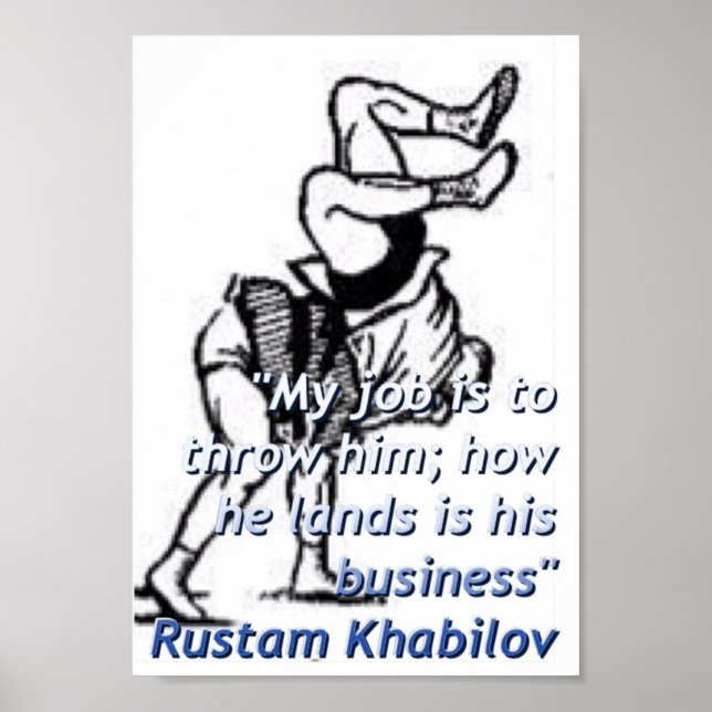 My job is du throw him Plakat (Vorne)