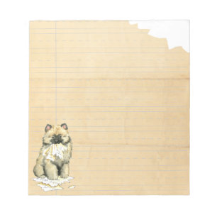 My Keeshond Ate My Homework Notizblock