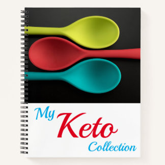 My Keto Collection Spiral Notebook Notizbuch