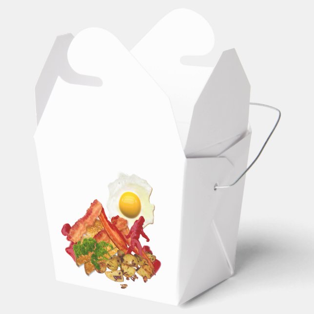 My Ketschup Gone Squatchin for Bacon Breakfast Geschenkschachtel (Geöffnet)