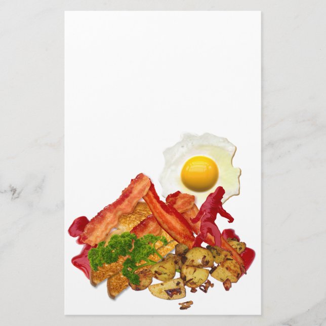 My Ketschup Gone Squatchin for Bacon Decor Briefpapier (Vorderseite)