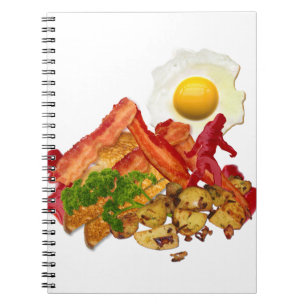 My Ketschup Gone Squatchin for Bacon Decor Notizblock
