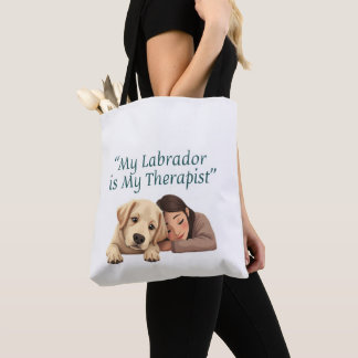 My Labrador Is My Therapist – Funny Dog Lover T-Sh