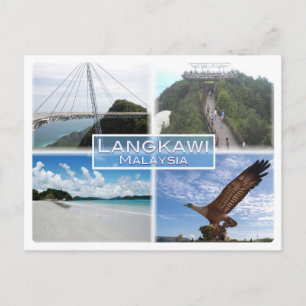 MY Langkawi - Sky Bridge - Cable Car - Kedah Beach Postkarte