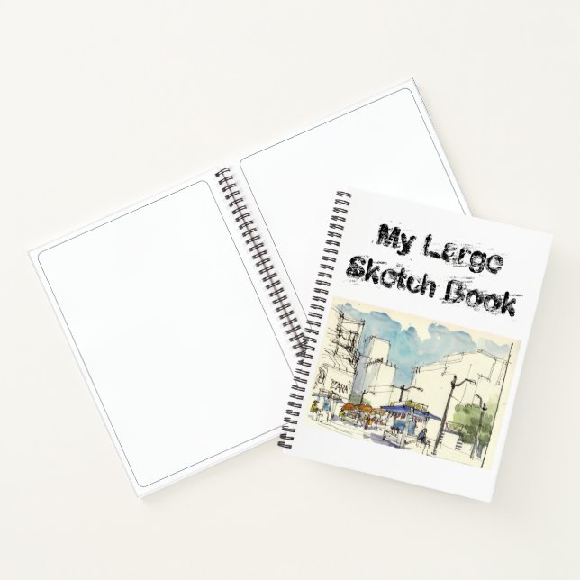 My Large Sketch Book Notizbuch (Innenseite)