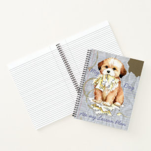 My Lhasa Apso Ate My Lesson-Plan Notebook Notizbuch