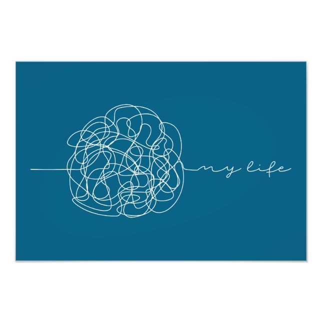 My Life Fotodruck (Vorne)