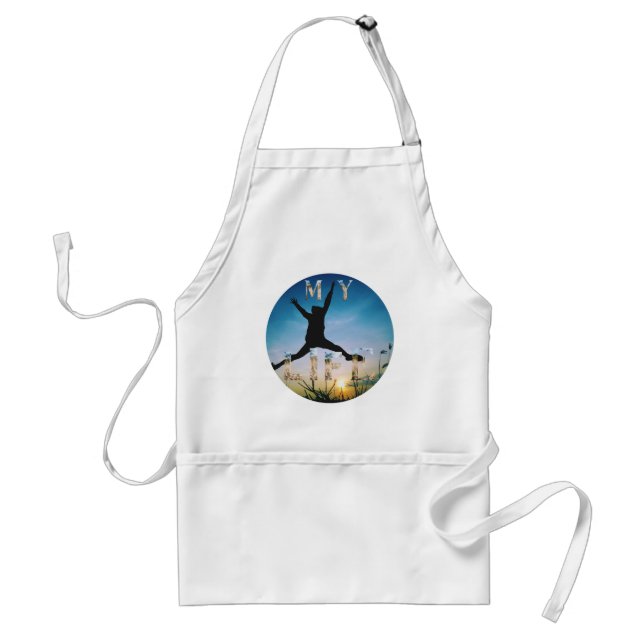 My Life – Inspirational Nature Design Apron Schürze (Vorne)