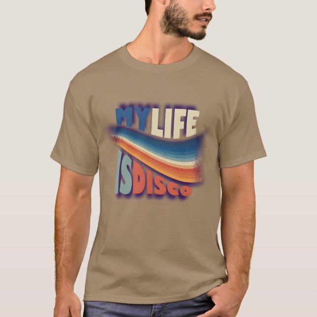 My Life Is Disco girl T-Shirt (Vorderseite)