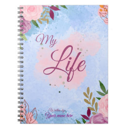 My Life-Spiral Photo Notebook Notizblock