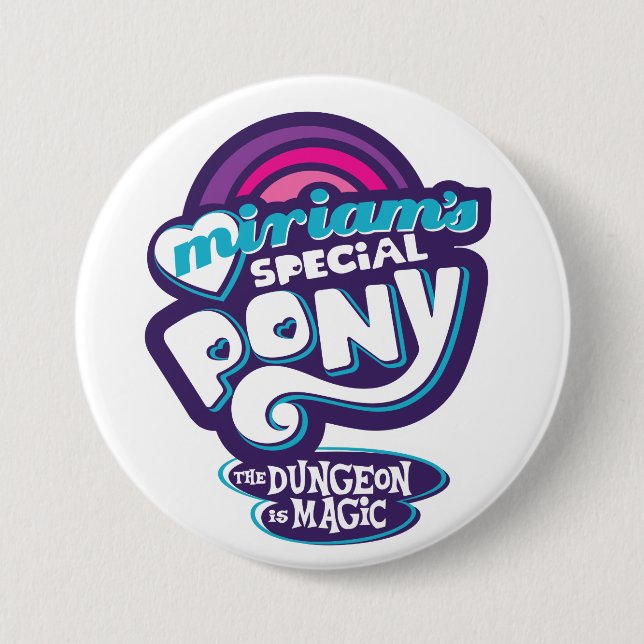 My Little Prepotente Button (Vorderseite)