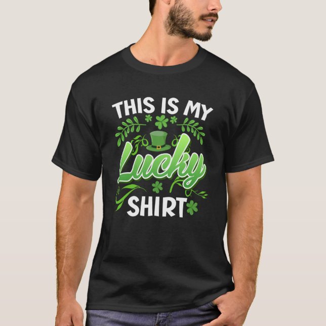 My luck lucky charm St Patrick's Day T-Shirt (Vorderseite)