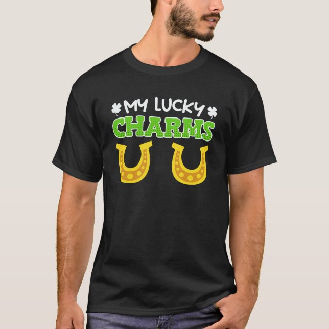 My Lucky Charms St Patrick's Day T-Shirt (Vorderseite)