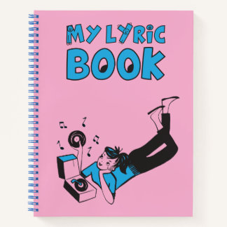 My Lyric Book "Tune Tote" inspired journal Notizbuch