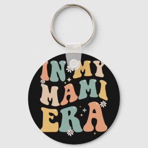 My Mami Era Lover Groovy Retro Mama Funny Mütter D Schlüsselanhänger