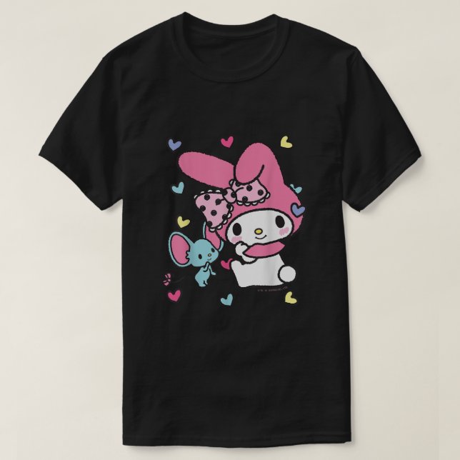 My Melody and Friend Sweet Hearts Tee Shirt1674 (Design vorne)