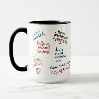 My Mental Breakdown Cup: A Relatable Design Tasse