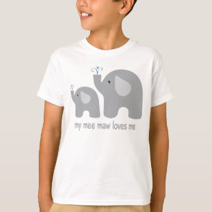 My Mew Maw Lieben Me - Elefantes Shirt für Kinder