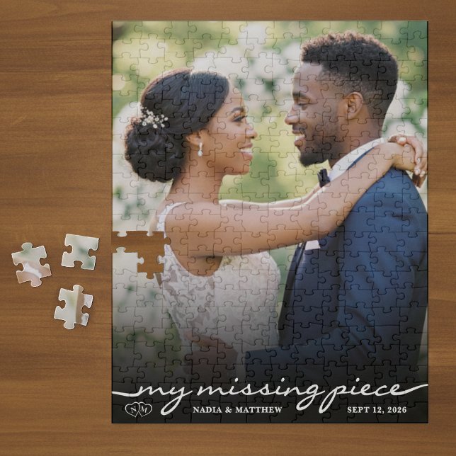 My Missing Piece Photo Valentine's Day Wedding Puzzle (Von Creator hochgeladen)