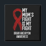 My Mom's Fight Is My Fight Brain Aneurysm Awarenes Magnet<br><div class="desc">My Mom's Fight Is My Fight Brain Aneurysm Awareness</div>