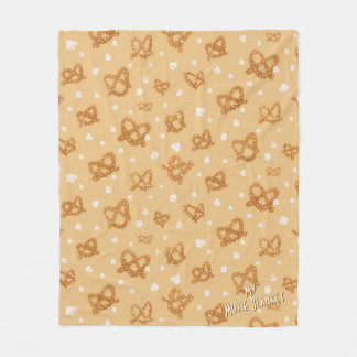 My Movie Blanket - Pretzels & Popcorn Snacks Fleecedecke