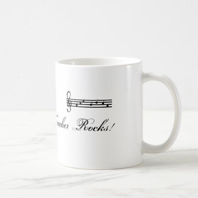 My Music Teacher Rocks Tasse (Rechts)