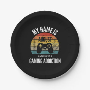My Name Is August And I Have A Gaming Additiction Pappteller