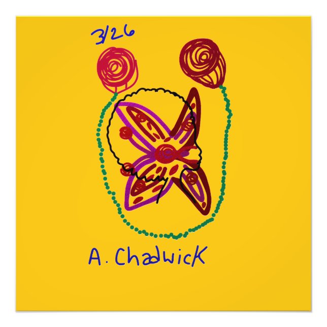 My Name Is Blossom  Fotodruck (Vorne)