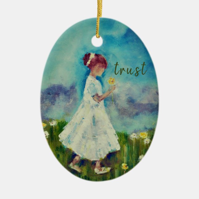 My One Word Keramik Ornament (Vorne)