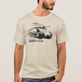 My other der Sherman Tank T-shirt is zu car