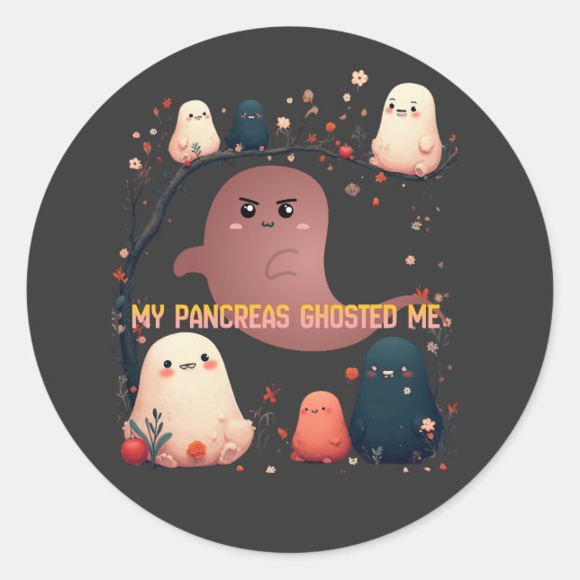 My Pancreas Ghost Me Sticker (Vorderseite)
