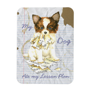 My Papillon Ate my Lessingplan Magnet