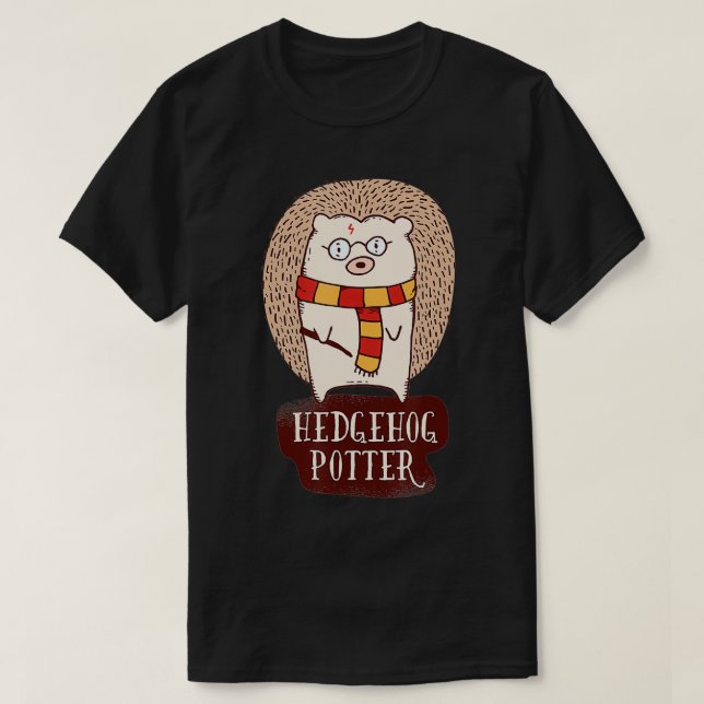 My Patronus is a Hedgehog, Funny Gift T-Shirt (Design vorne)