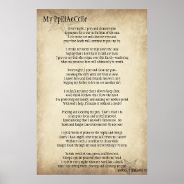 My PpEiAeCcEe ©2012 by Trinka Polite (Plakat) Poster