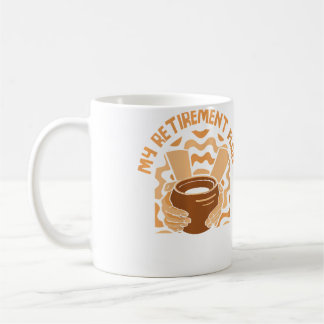 My Retirement Plan Pottery Pro Wheel Hobby Lover P Kaffeetasse