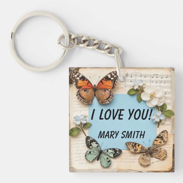 My Scrapbook  Schlüsselanhänger (Vorderseite)