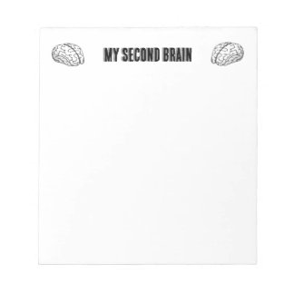 My Second Brain Notepad Notizblock