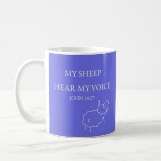 My Sheep Hear My Voice Mug Kaffeetasse