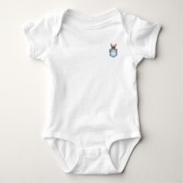 My Sibling is a Frenchie Pocket Baby Bodysuit Strampler