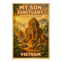 My Son Heiligtum, Vietnam, in klassischer Ausführu