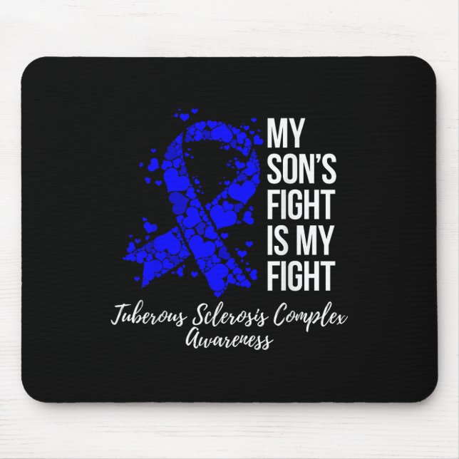 My Son's Fight Tuberous Sclerosis Complex Tsc Mousepad (Vorne)