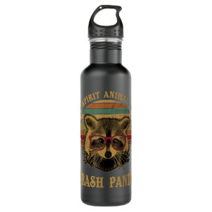 My Spirit Animal ist ein Trash Panda lustiges Raco Edelstahlflasche