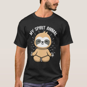 My Spirit Animal lusuny Sloth Animals Lazy Sloth S T-Shirt