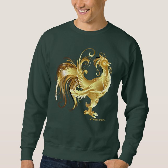 My Spirit Animal - Runder Sweatshirt (Vorderseite)