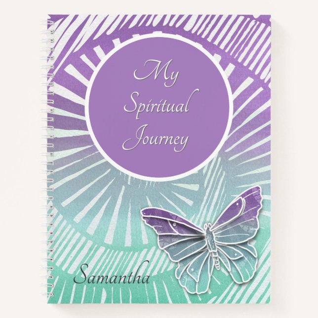 My Spiritual Journal Notebook Notizbuch (Vorderseite)