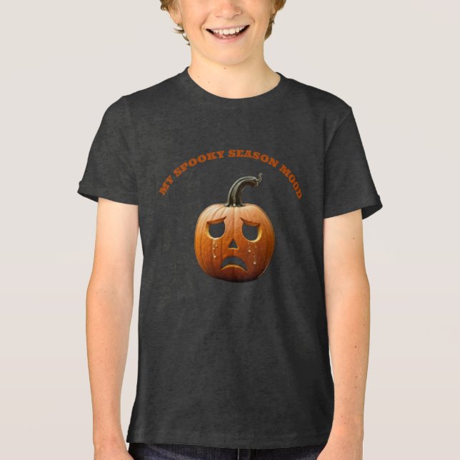 My Spooky Season Mood Tri-Blend Shirt (Vorderseite)