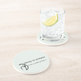 My story is simple getränkeuntersetzer