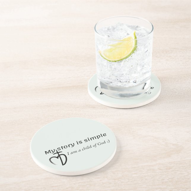 My story is simple getränkeuntersetzer (Seite)