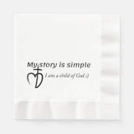 My story is simple serviette